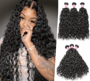 3 Bundles Peruvian Water Wave Hair Weave 3 PCS Virgin Hair Deals Hot Selling Hair Style